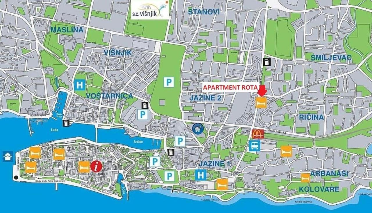Apartment Rota زادار المظهر الخارجي الصورة